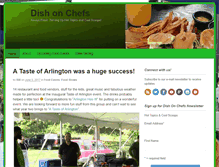 Tablet Screenshot of dishonchefs.com